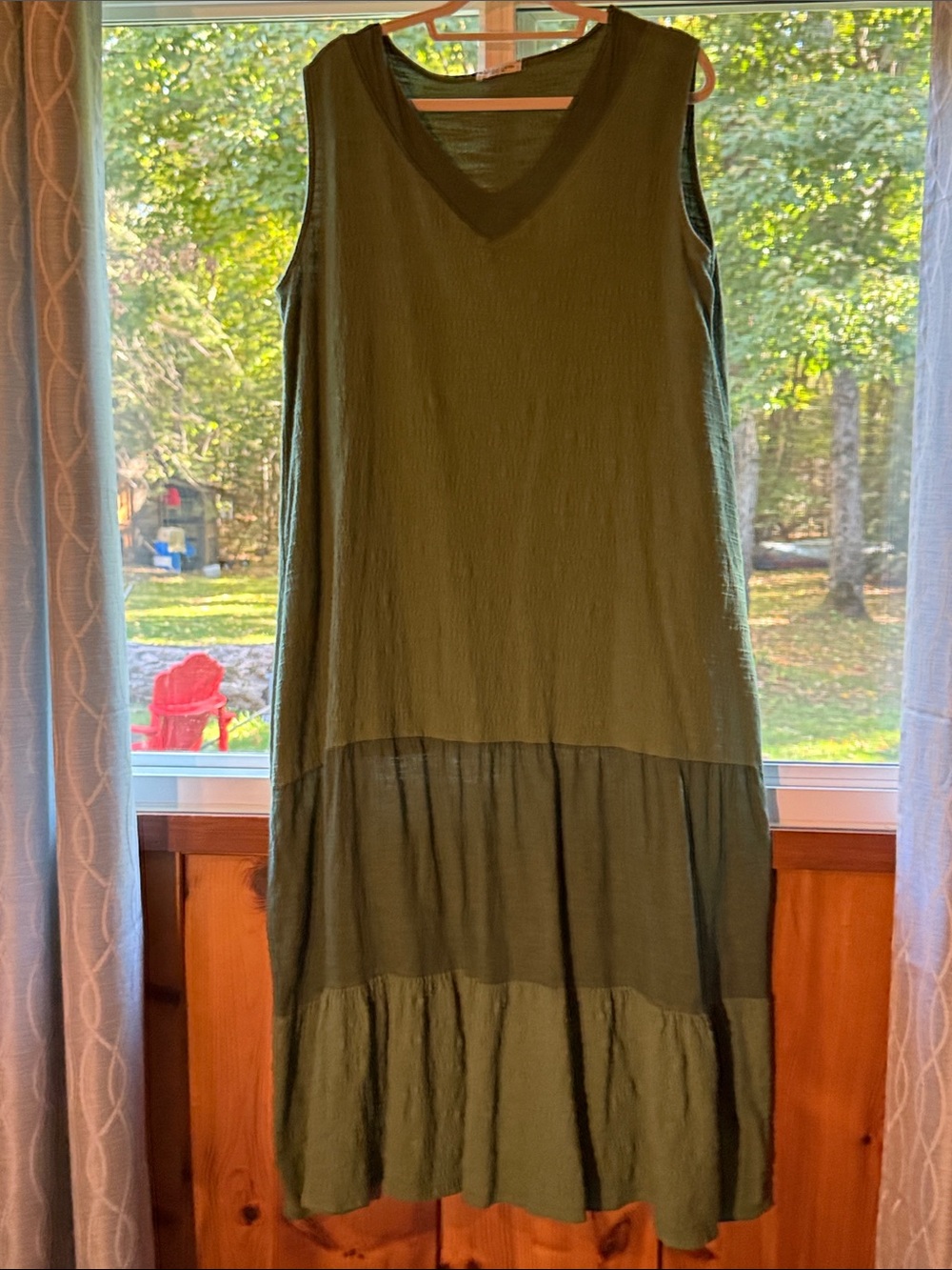 Cotton dress - made in Italy - LARGE